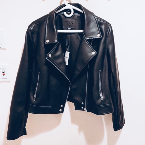 BlankNYC Faux Leather Jacket, Size XL, Vegan friendly 🌱, Nordstrom - Picture 2 of 6